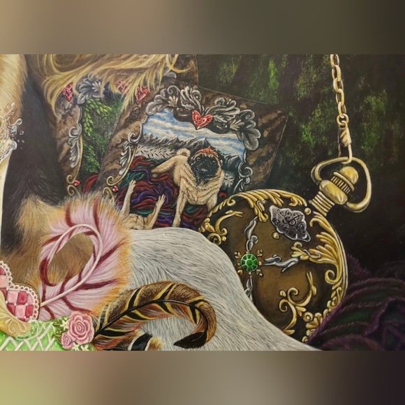 Original Art Dog Painting. PRINT ONLY - Picture 5 of 5